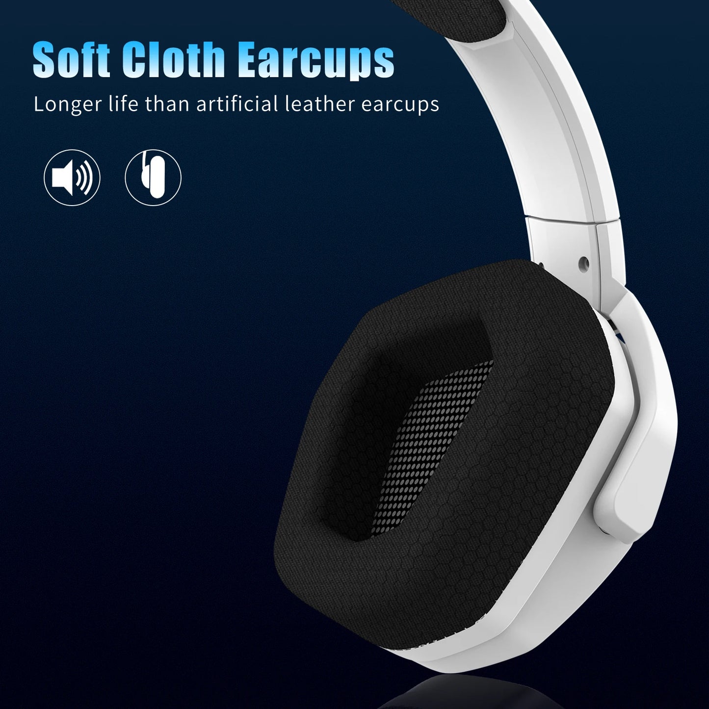 NUBWO G06 Dual Wireless Gaming Headset – 7.1 Surround Sound