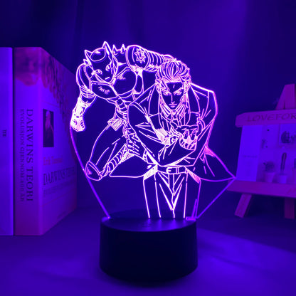 JoJo's Bizarre Adventure Hol 3D LED Night Light