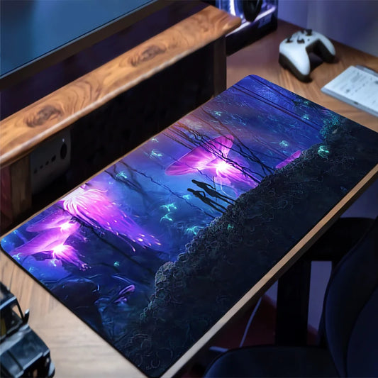 Large Anime Gaming Desk Mat – Smooth Mouse Pad for PC Setup