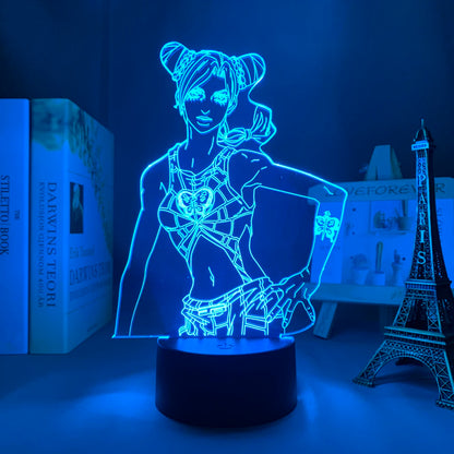 JoJo's Bizarre Adventure Hol 3D LED Night Light