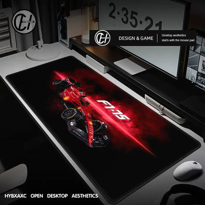F1 Racer 33 XXL Gaming Desk Mat – Non-Slip Mousepad