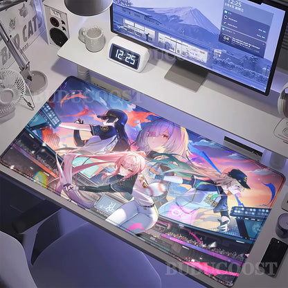 Gaming Mousepad Aemeath Wuthering  400x900mm HD Printing Desk Mat