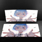 Rem & Ram Twin Aesthetic XL Gaming Desk Mat (40x90cm) – Re:Zero Anime Mousepad