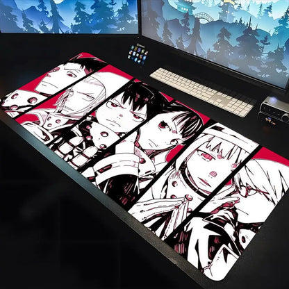 Fire Force Flame Edition XL Desk Mat – Anime Extended Gaming Mousepad