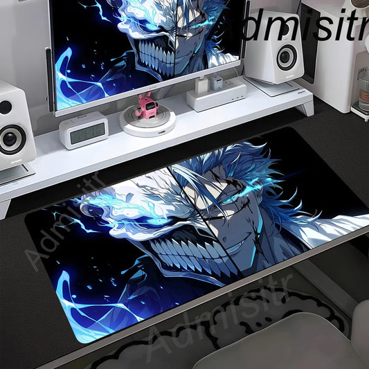Bleach XXL Gaming Desk Mat – Kurosaki Ichigo Black & White Edition