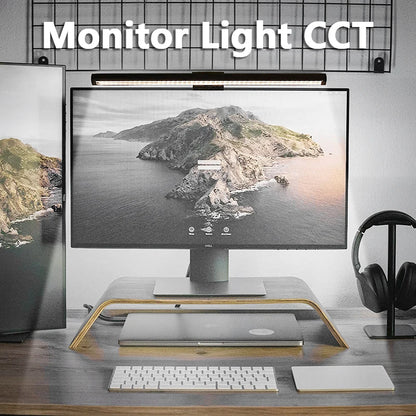 LED Monitor Light Bar – Eye-Care Screen Light with Stepless Dimming for Computer Monitors, Work & Gaming