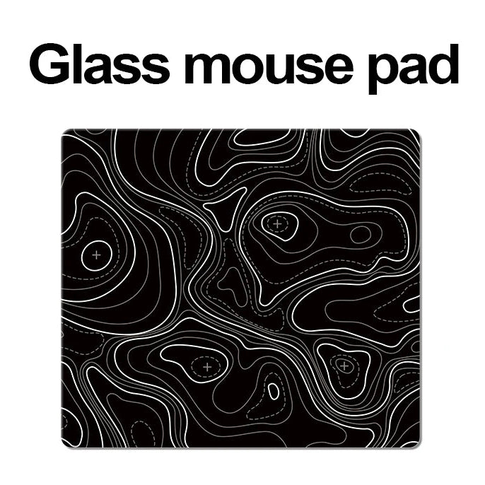 SolarGlide XXL – Ultra-Smooth Glass Gaming Mouse Pad for Precision Aim (FPS Ready)