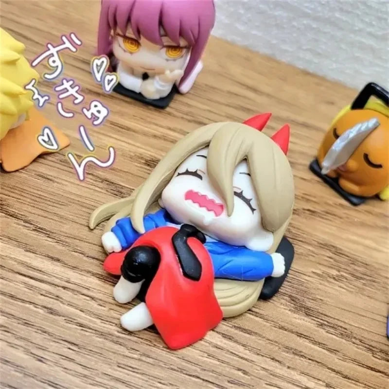 Chainsaw Man Kawaii Mini Figure Set – Chibi PVC Collectibles