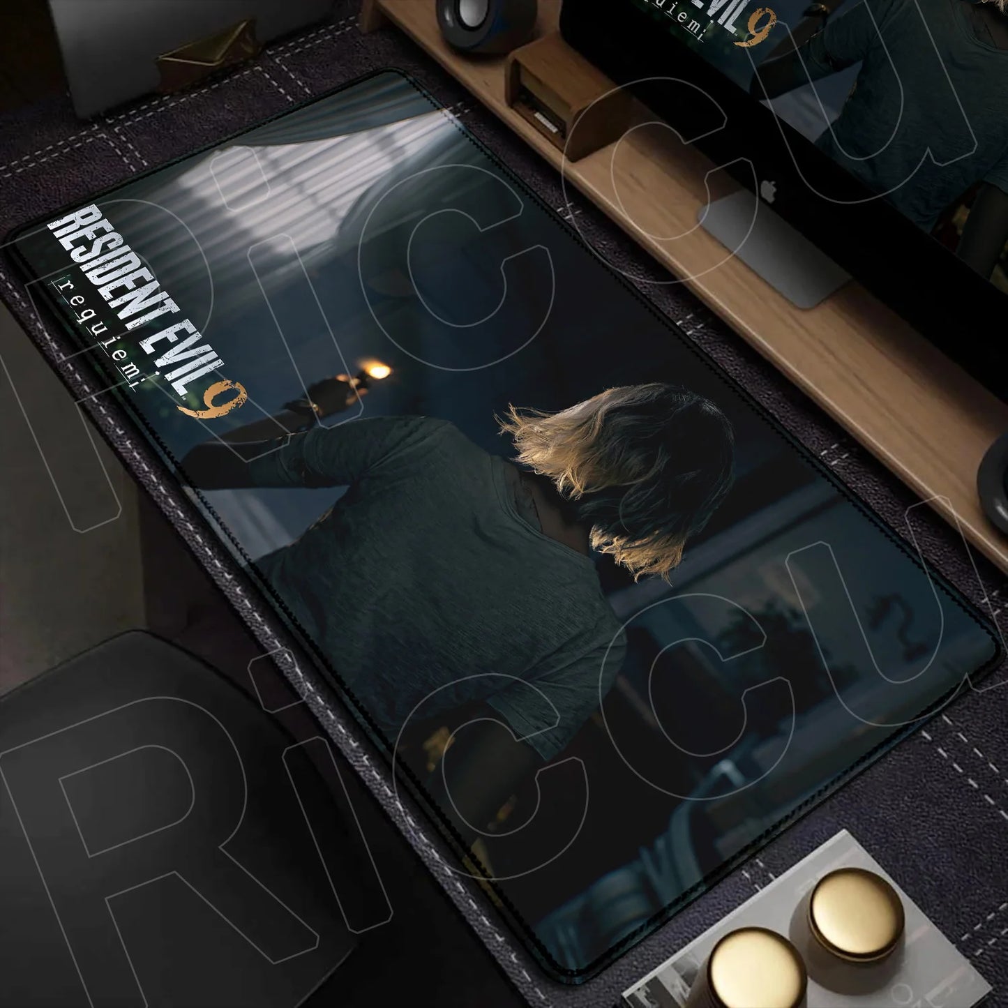 Resident Evil Requiem premium XXL collector desk mat