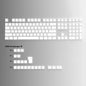 130-Key Pudding PBT Keycap Set – Double Shot Shine-Through Keycaps for 60%, 65%, 75%, TKL & Full Size RGB Mechanical Keyboards