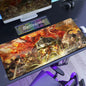 Attack on Titan XXL Gaming Mouse Pad – Anime Desk Mat (90×40cm) with Non-Slip Base & Stitched Edges