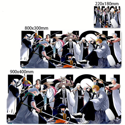 Bleach XXL Gaming Desk Mat – Kurosaki Ichigo Black & White Edition