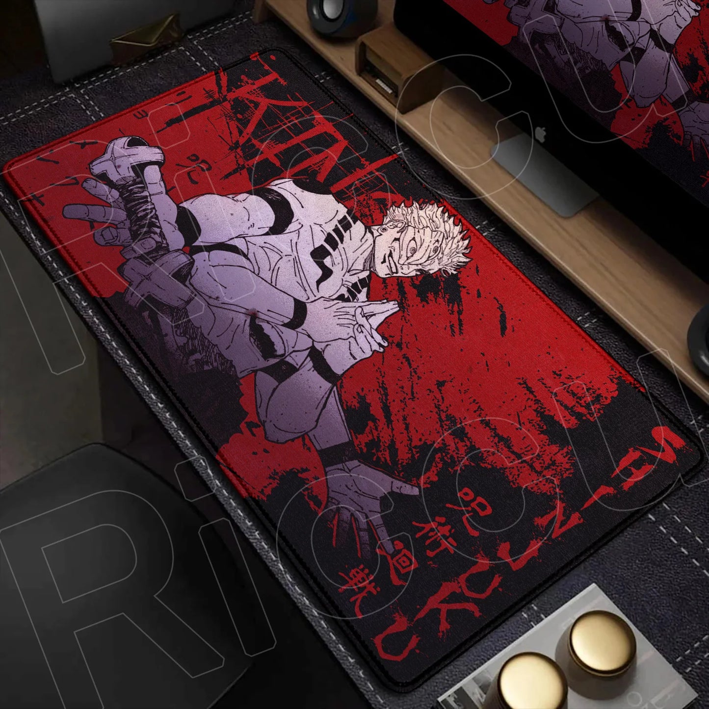 Jujutsu Kaisen Anime Desk Mat – XXL Gaming Mouse Pad