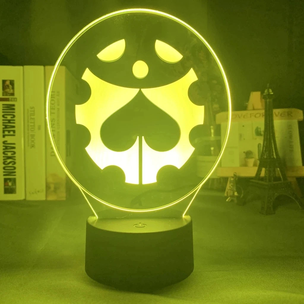 JoJo's Bizarre Adventure Hol 3D LED Night Light