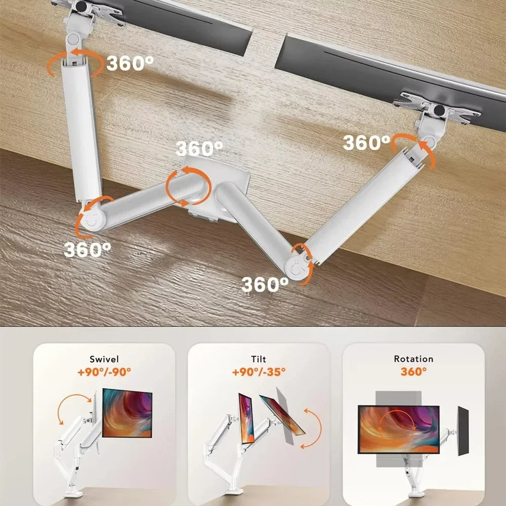 FlexView Pro Dual Monitor Arm (13–32")