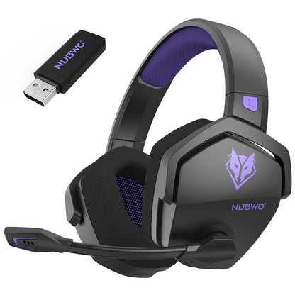 NUBWO G06 Dual Wireless Gaming Headset – 7.1 Surround Sound