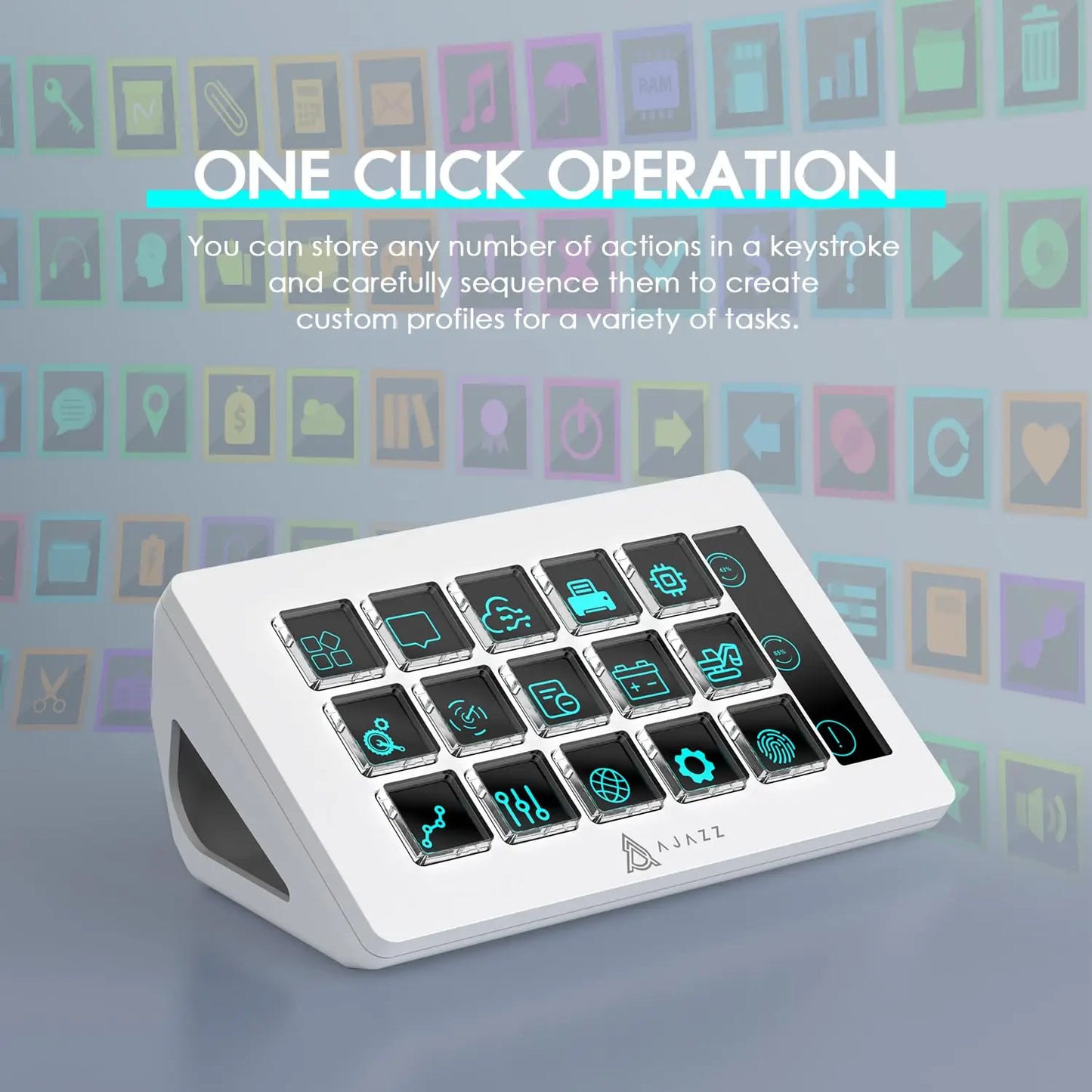 SHARKFORGE StreamDeck X15