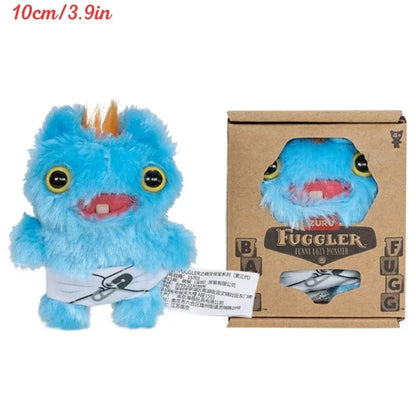 Fuggler Ugly Teeth Monster Plush Toy – Cute Wide-Eyed Collectible Mini Plush Doll (8–9cm)