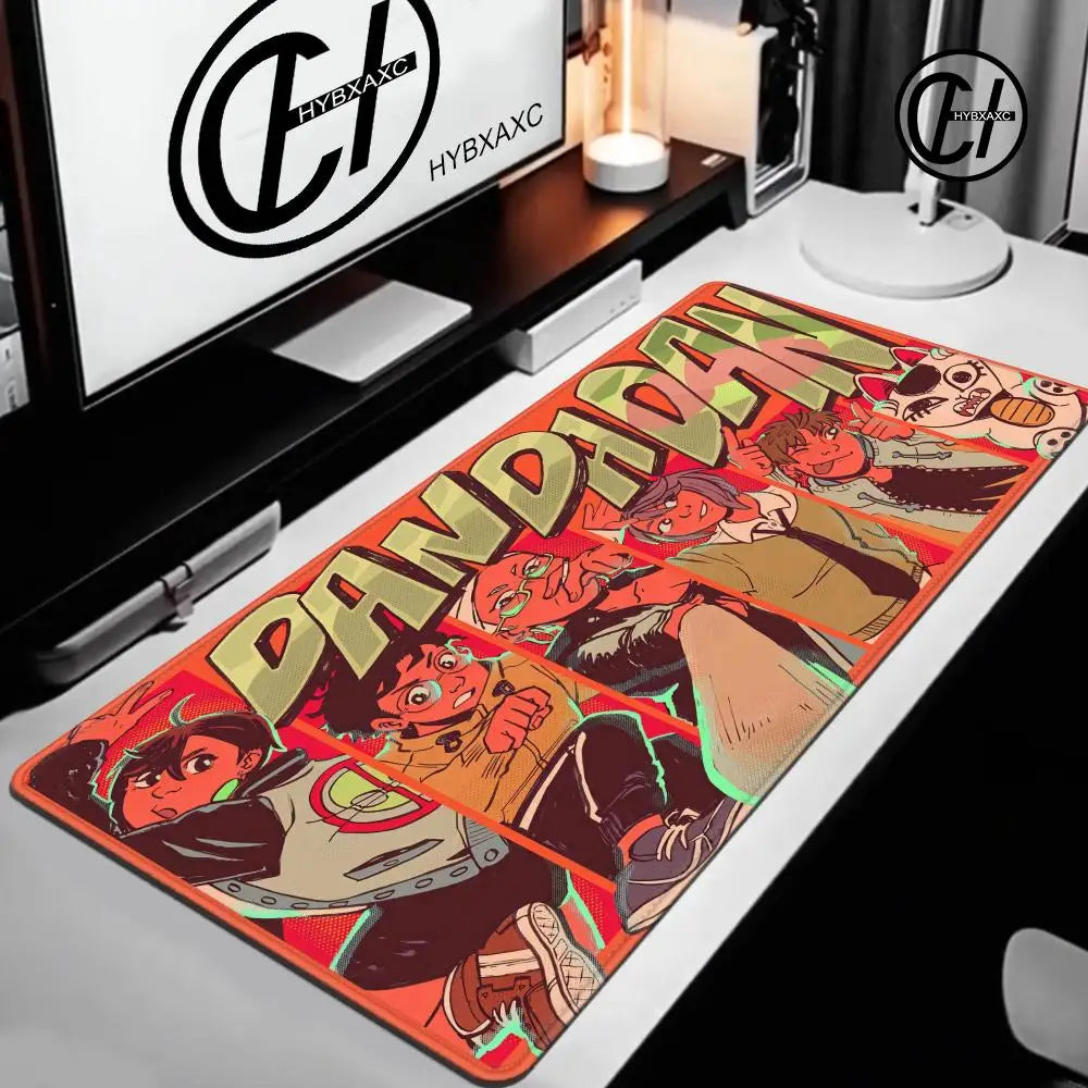 Dandadan Ayase Momo & Takakura Ken XXL Gaming Mouse Pad – Anime Desk Mat with Non-Slip Base