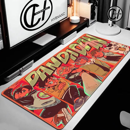 Dandadan Ayase Momo & Takakura Ken XXL Gaming Mouse Pad – Anime Desk Mat with Non-Slip Base