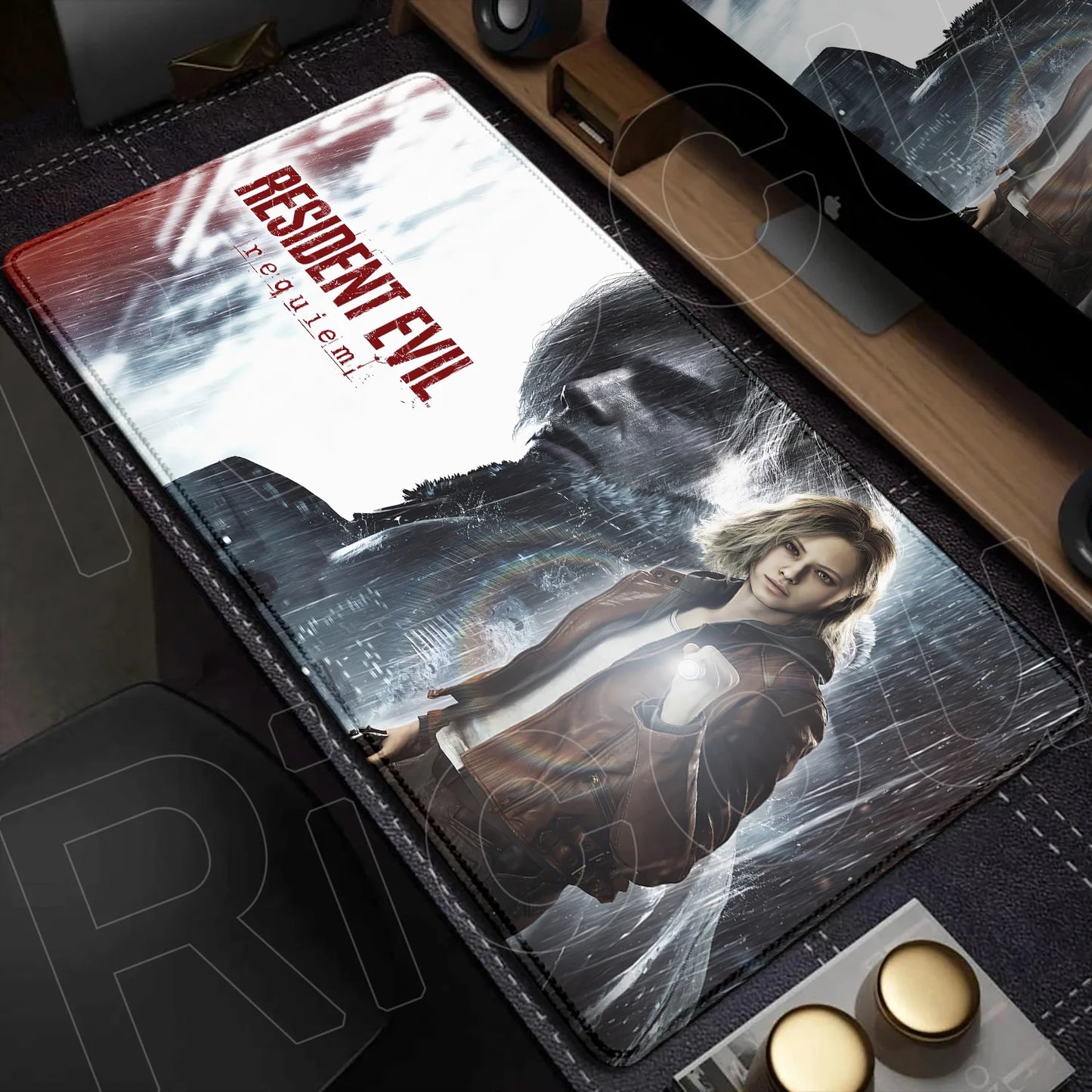 Resident Evil Requiem premium XXL collector desk mat