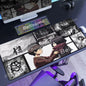Attack on Titan XXL Gaming Mouse Pad – Anime Desk Mat (90×40cm) with Non-Slip Base & Stitched Edges
