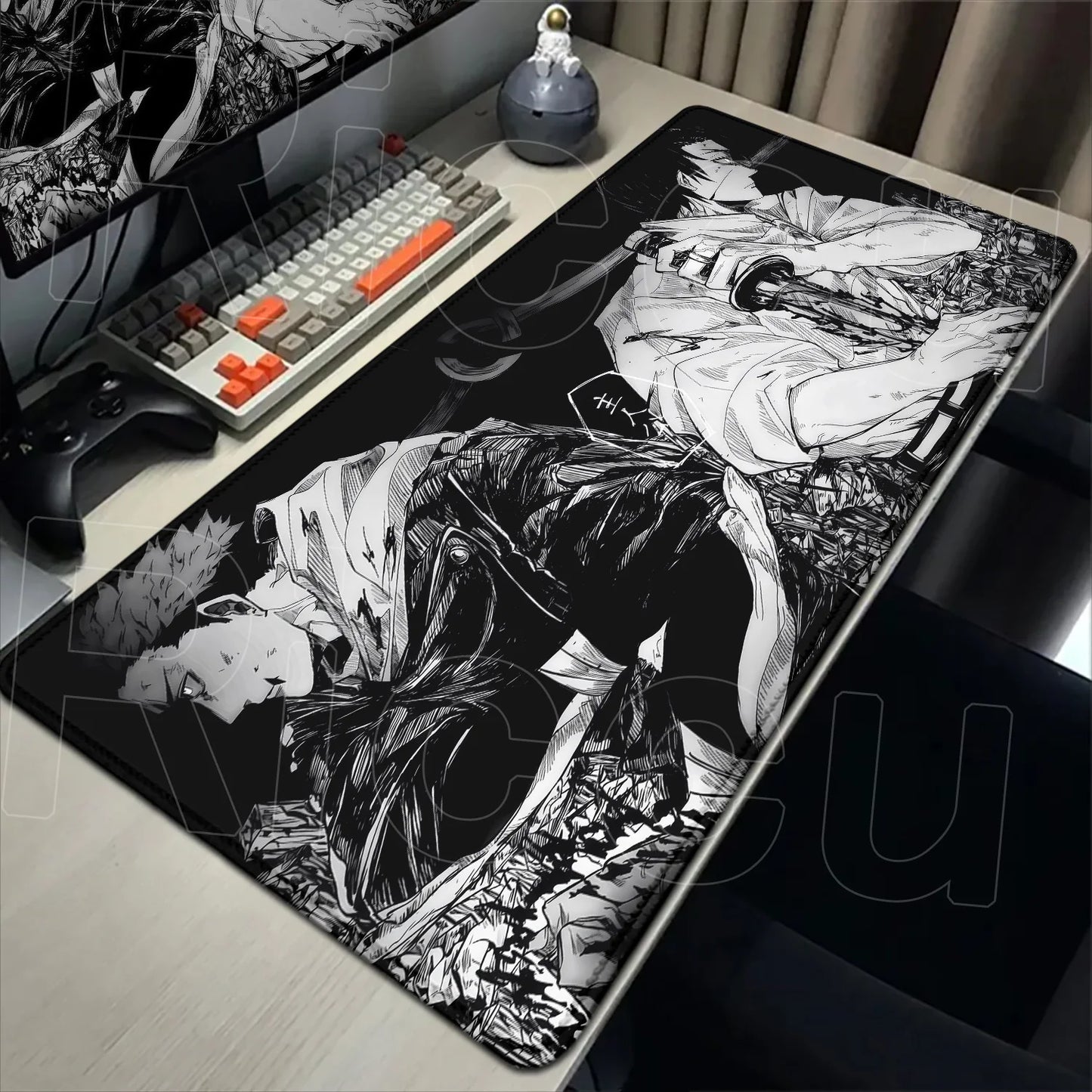 Jujutsu Kaisen Anime Desk Mat – XXL Gaming Mouse Pad