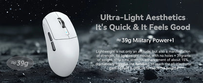 Attack Shark R6 Ultra-Light Wireless Gaming Mouse