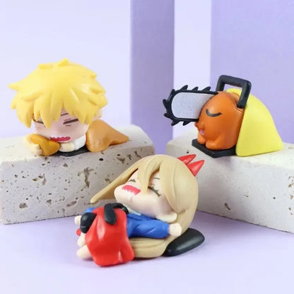 Chainsaw Man Kawaii Mini Figure Set – Chibi PVC Collectibles