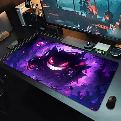 Gengar Anime Extended Gaming Mouse Pad Desk Mat
