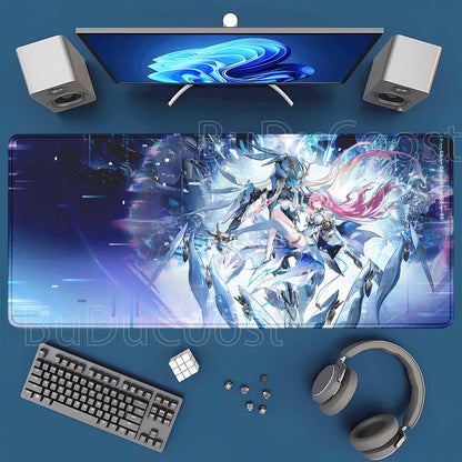 Gaming Mousepad Aemeath Wuthering  400x900mm HD Printing Desk Mat