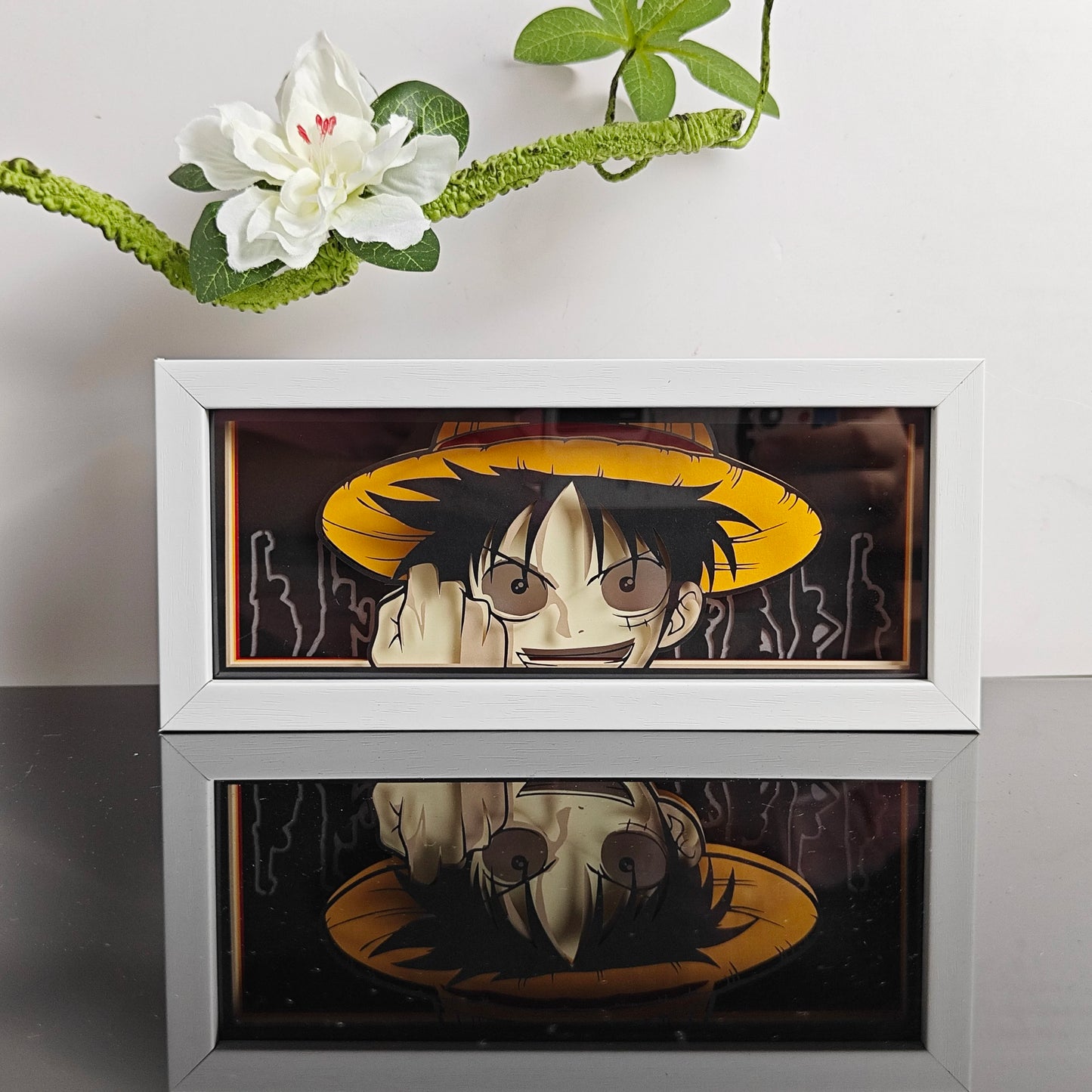 3D Anime Motion LED Lightbox – RGB Night Lamp for Bedroom & Desk Decor
