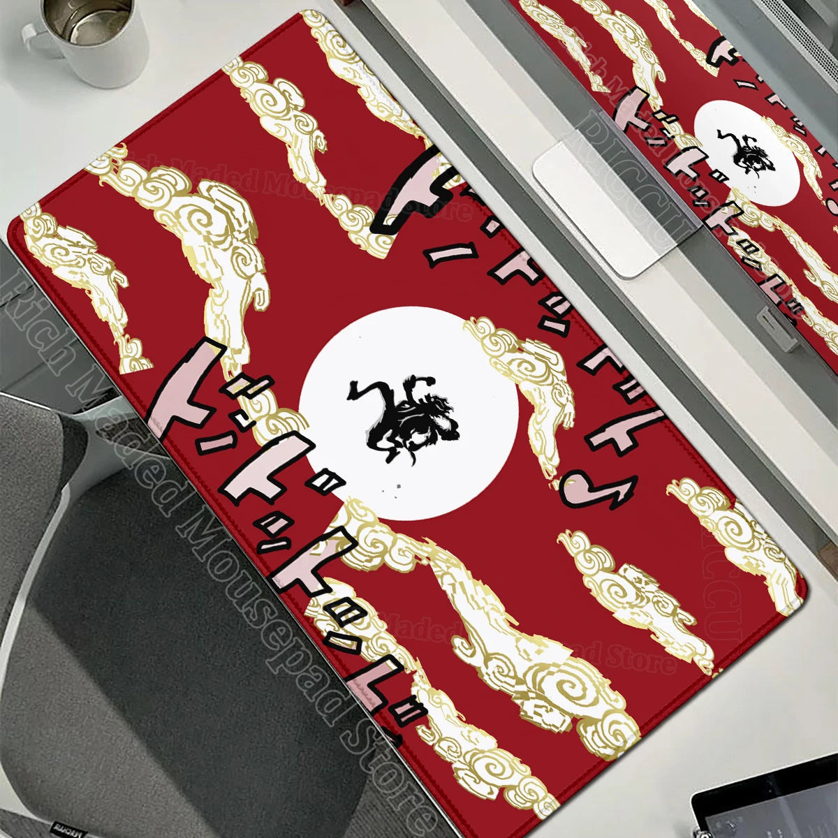 Anime XXL Gaming Desk Mat 1200x600mm – Extended Speed Surface