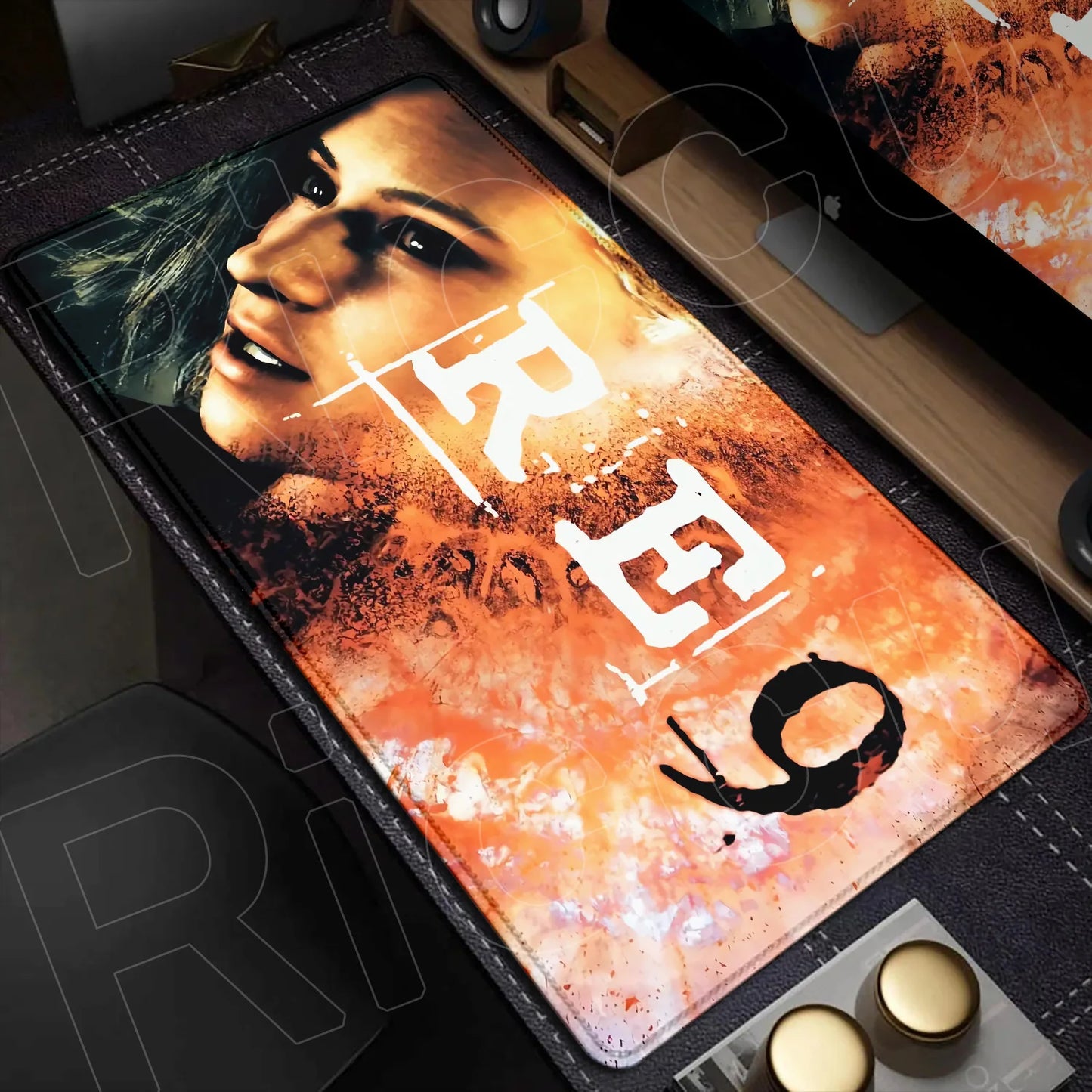 Resident Evil Requiem premium XXL collector desk mat