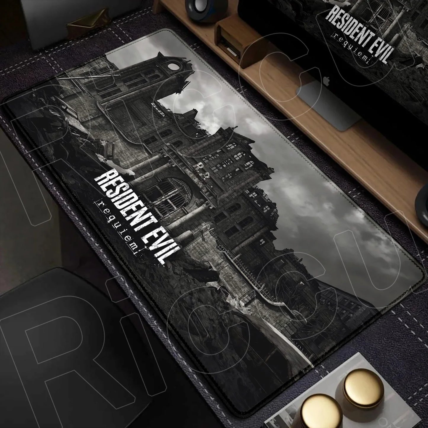 Resident Evil Requiem premium XXL collector desk mat