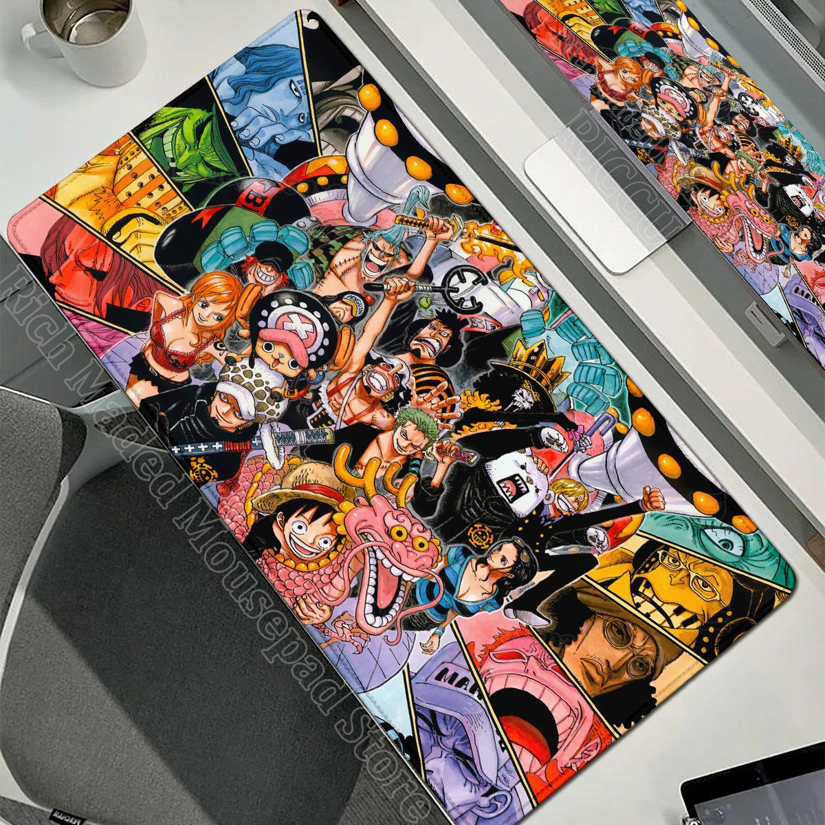 Anime XXL Gaming Desk Mat 1200x600mm – Extended Speed Surface