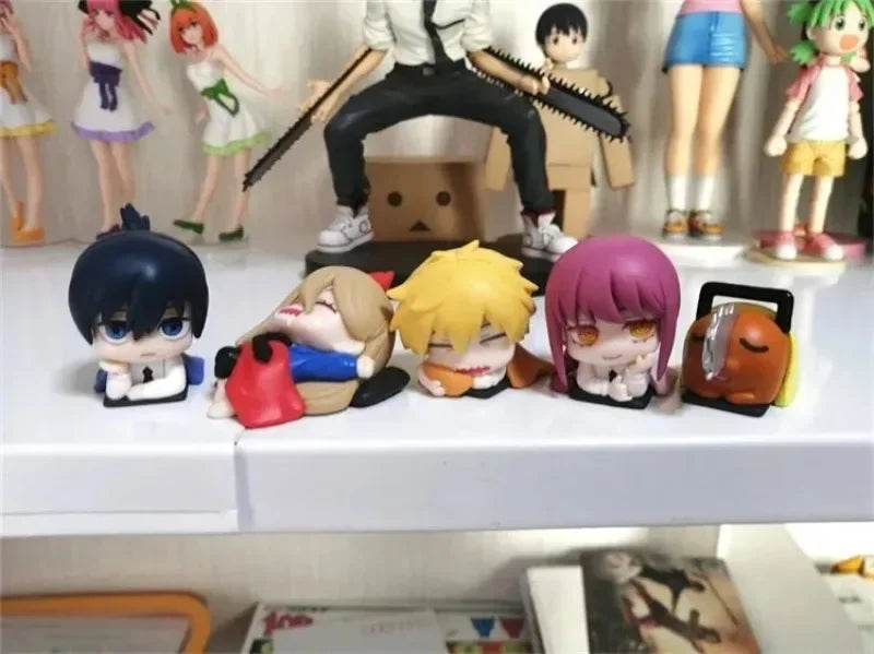 Chainsaw Man Kawaii Mini Figure Set – Chibi PVC Collectibles