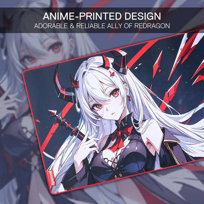 Redragon EISA P047 Anime Gaming Mouse Pad | Anti-Slip | Spill-Resistant | 5mm Thick