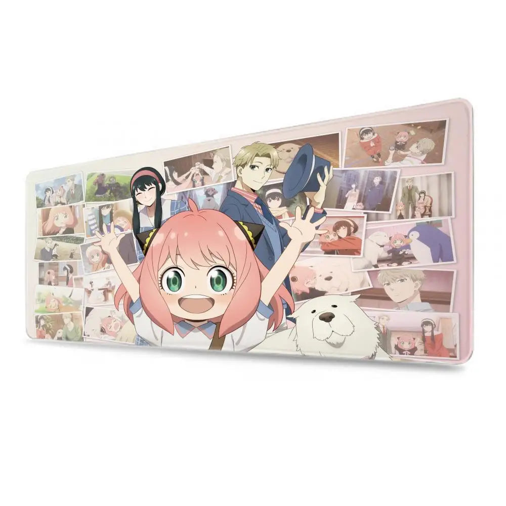 SPY×FAMILY Anya Forger XXL Gaming Mouse Pad (900×400mm) – Kawaii Anime Desk Mat with Anti-Slip Base