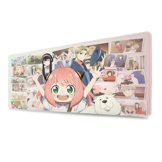 SPY×FAMILY Anya Forger XXL Gaming Mouse Pad (900×400mm) – Kawaii Anime Desk Mat with Anti-Slip Base