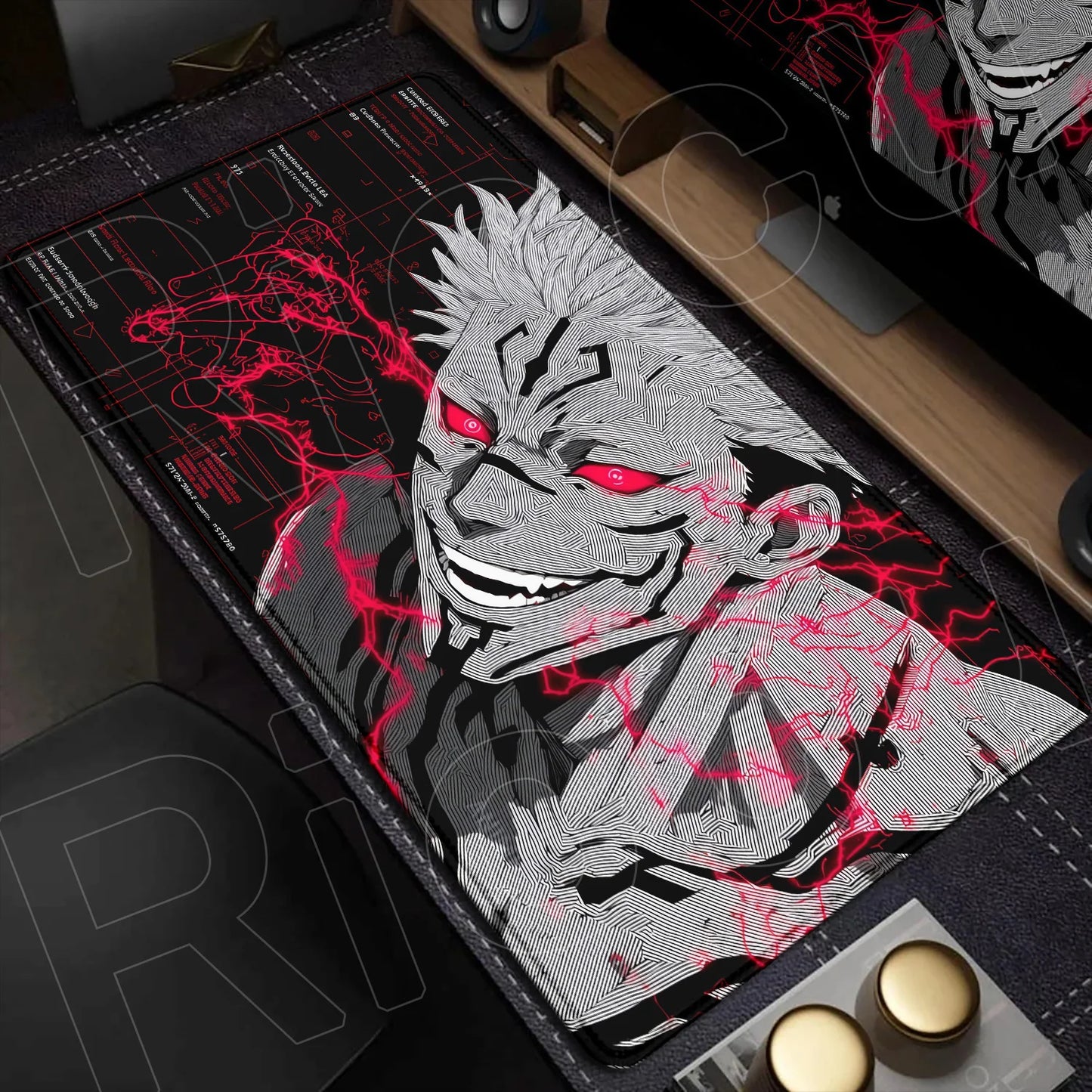 Jujutsu Kaisen Anime Desk Mat – XXL Gaming Mouse Pad