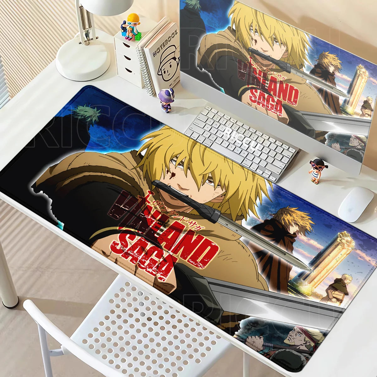 Vinland Saga XL E-Sports Desk Mat – LockEdge Edition | Anti-Slip Anime Mousepad