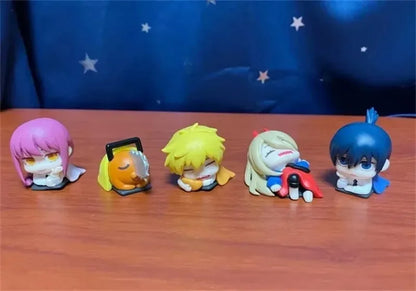 Chainsaw Man Kawaii Mini Figure Set – Chibi PVC Collectibles