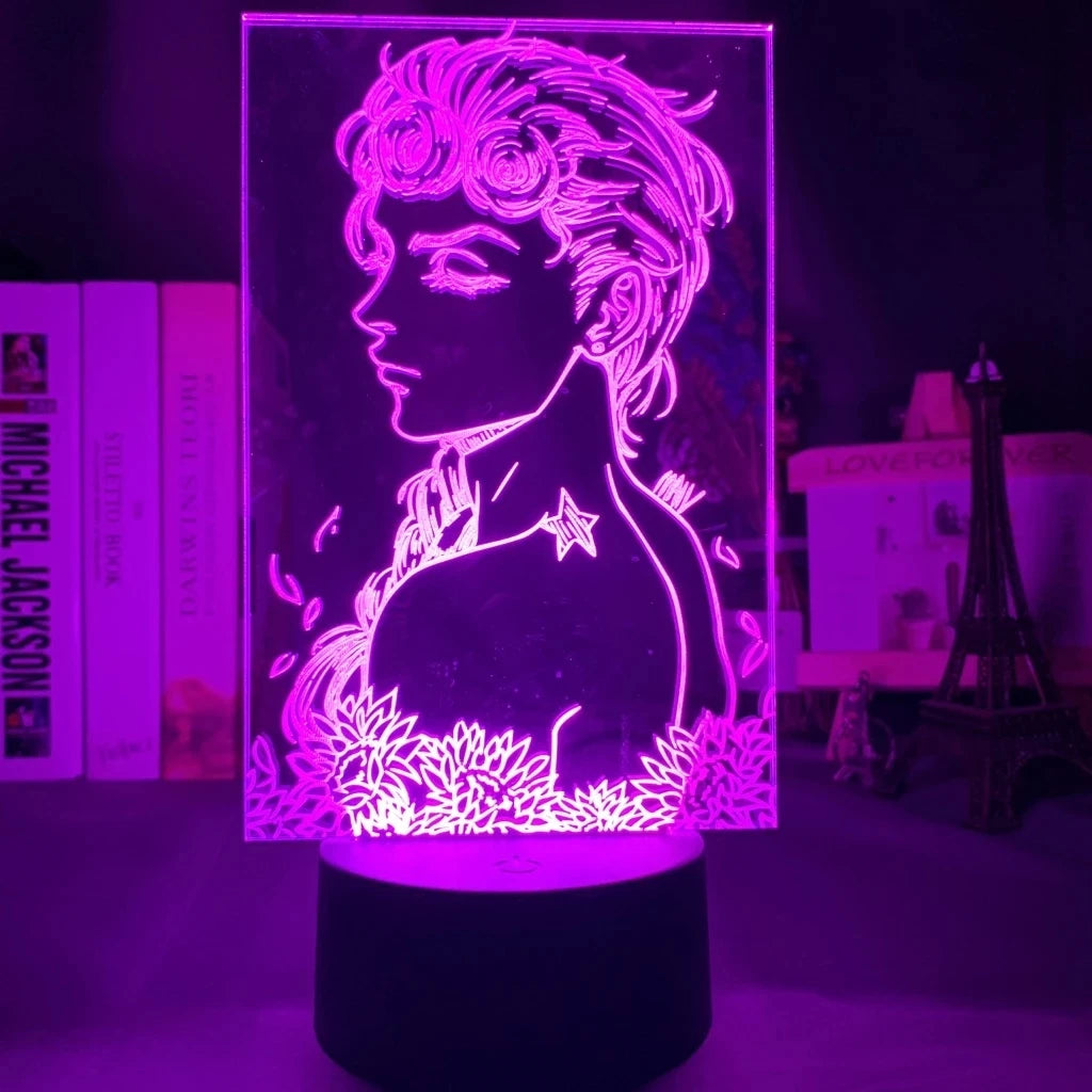 JoJo's Bizarre Adventure Hol 3D LED Night Light