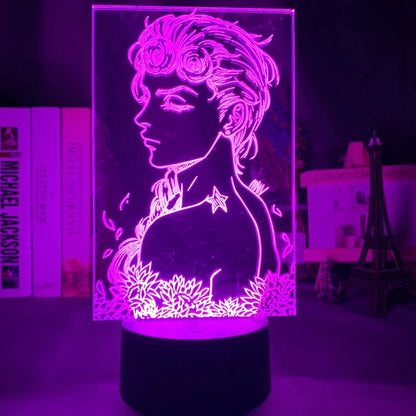 JoJo's Bizarre Adventure Hol 3D LED Night Light
