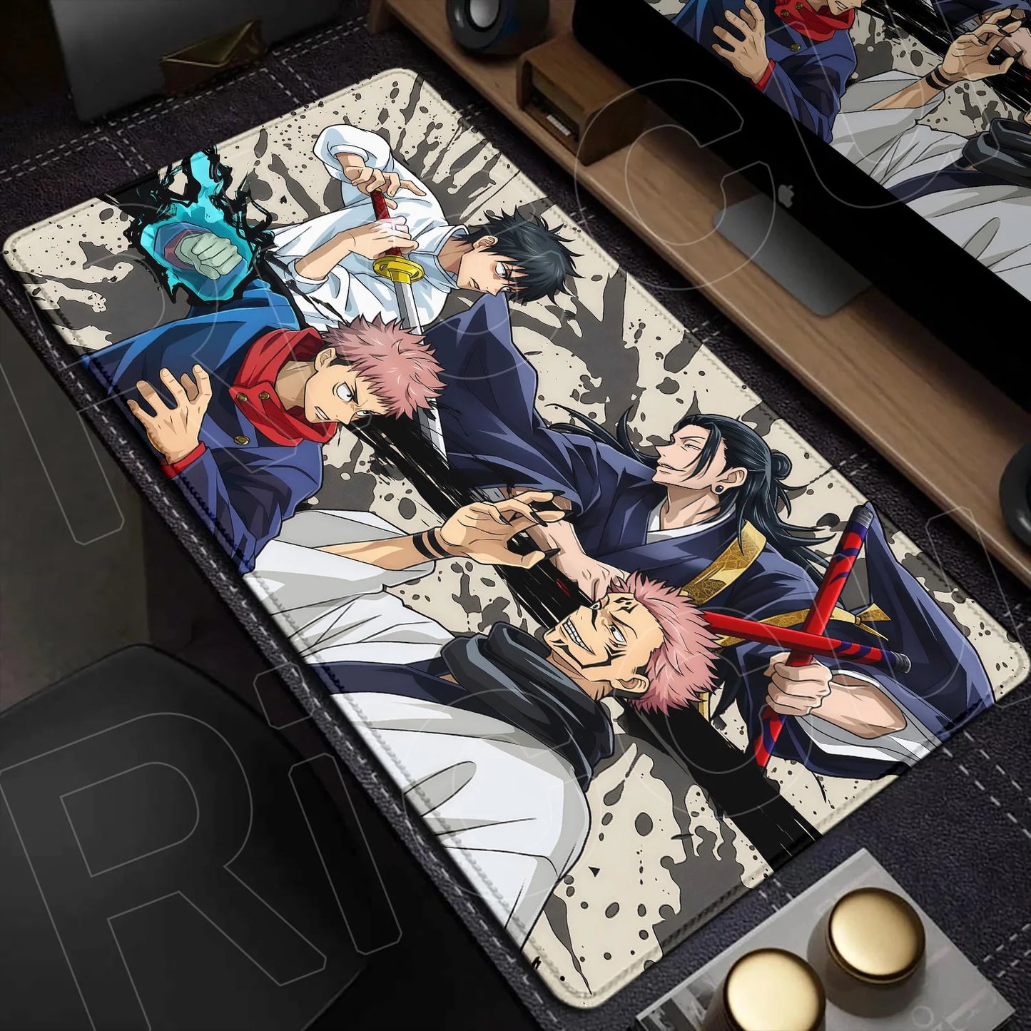 Jujutsu Kaisen Anime Desk Mat – XXL Gaming Mouse Pad