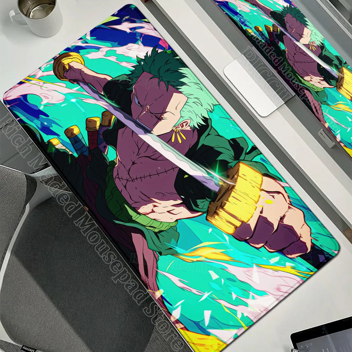 Anime XXL Gaming Desk Mat 1200x600mm – Extended Speed Surface