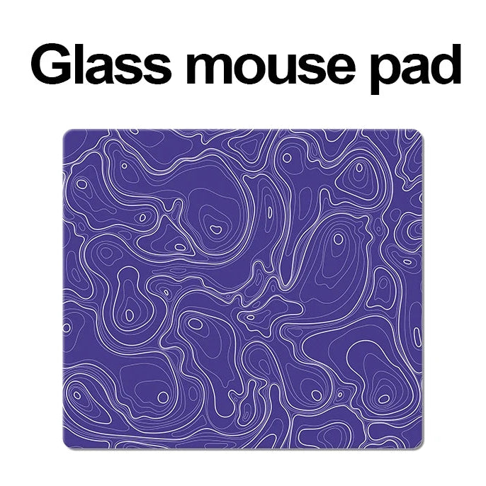 SolarGlide XXL – Ultra-Smooth Glass Gaming Mouse Pad for Precision Aim (FPS Ready)