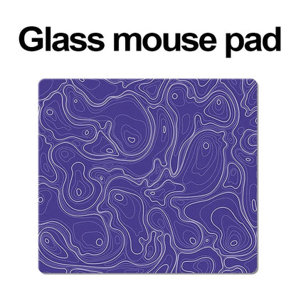 SolarGlide XXL – Ultra-Smooth Glass Gaming Mouse Pad for Precision Aim (FPS Ready)