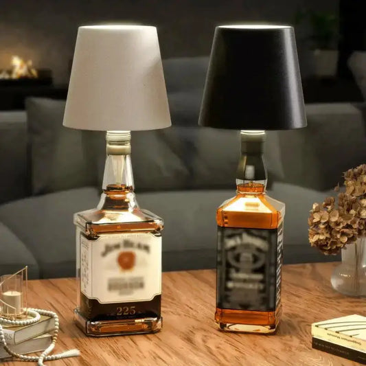 LumaCork Wireless Bottle Lamp – Rechargeable Touch-Control LED for Wine Bottles
